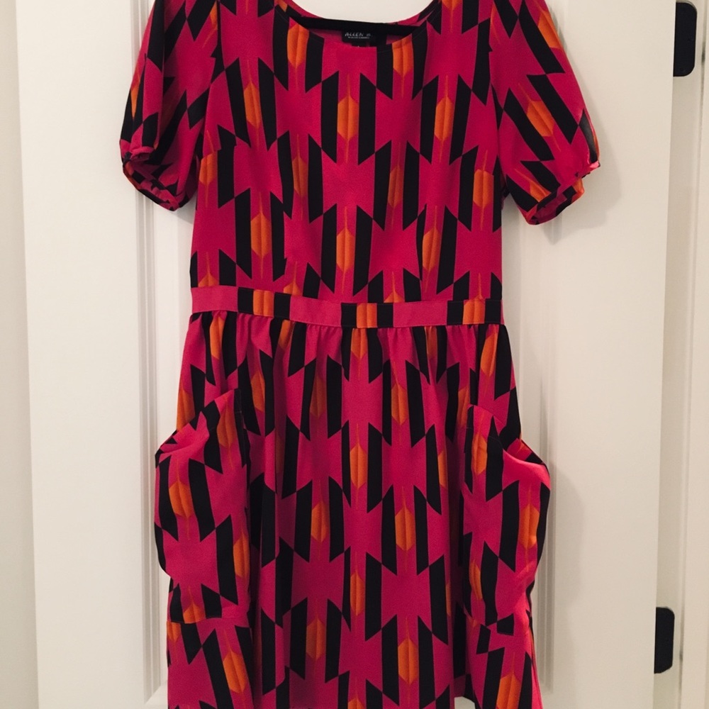 Allen B. Multicolored Dress With Open Back | 6